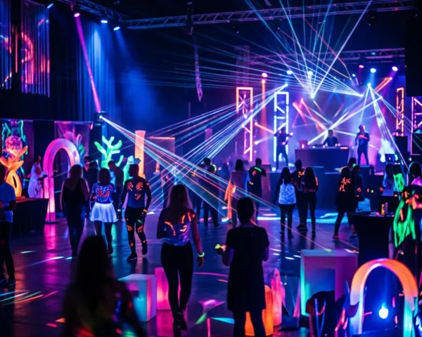 Neon Glow Fest concept